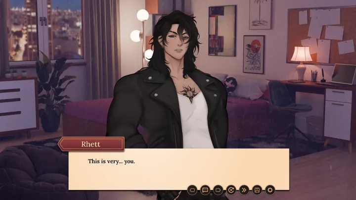 Affictionate screenshot — fifth scene from the visual novel